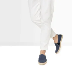Espadrille bleu marine toile éco-conçue