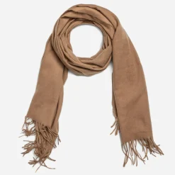 Etole camel frangée