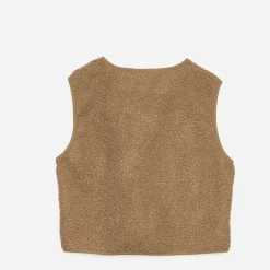 Gilet TEXTO camel sans manches