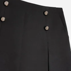 Jupe courte à pont TEXTO noire