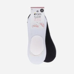 Lot de socquettes courtes blanches et noires