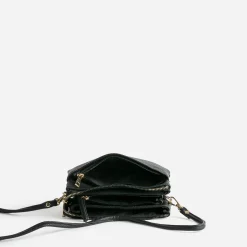 Mini sac noir 6 compartiments