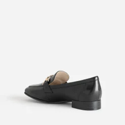 Mocassin CAPRICE noir en cuir