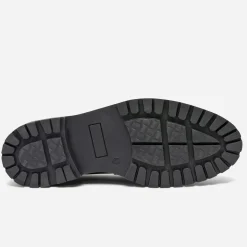 Mocassin éco-conçu noir en cuir