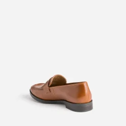 Mocassin ERAM FLEX camel en cuir