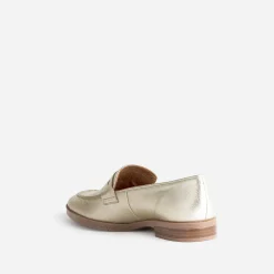 Mocassin ERAM FLEX doré en cuir