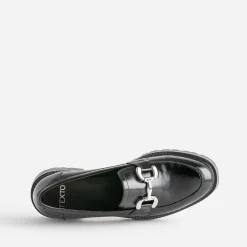 Mocassin TEXTO noir à maxi mors