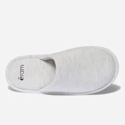 Pantoufle femme blanche