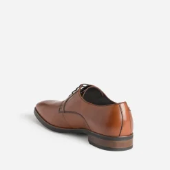 Richelieu cognac cuir