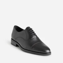 Richelieu ERAM FLEX noir en cuir