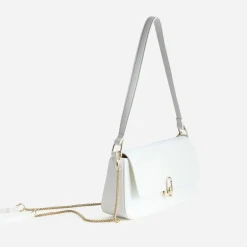 Sac à main blanc métalleries dorées