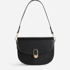 Sac à main noir deux bandoulières amovibles