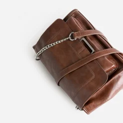 Sac à main TEXTO marron