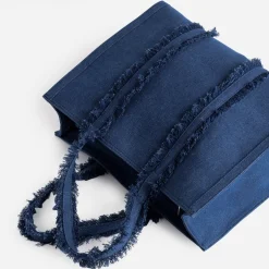 Sac cabas bleu esprit denim
