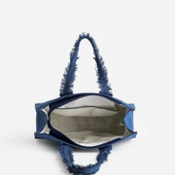 Sac cabas bleu esprit denim