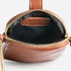 Sac cognac pour téléphone portable