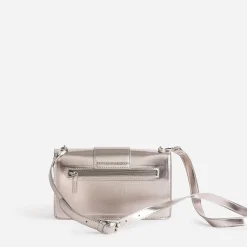 Sac gris métallisé