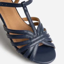 Sandale marine bride en T