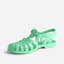 Sandale MEDUSE vert d'eau en plastique