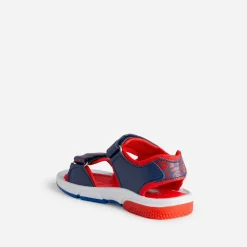 Sandale PAT PATROUILLE marine et rouge semelle lumineuse