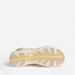 Sandale TBS écrue en mesh pailleté