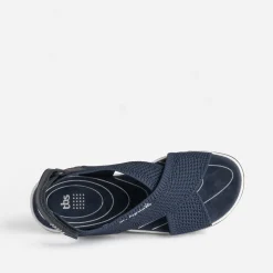 Sandale TBS marine en mesh