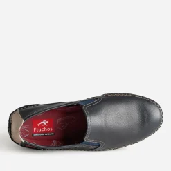 Slip-on FLUCHOS bleu marine cuir
