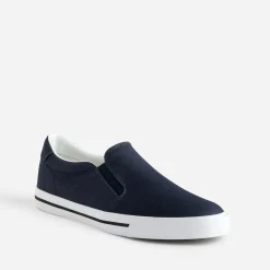 Slip-on marine en toile
