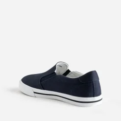Slip-on marine en toile