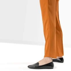 Slipper noir à motif effet python