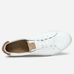 Tennis 1927 blanche homme en cuir éco-conçu (40 au 42)