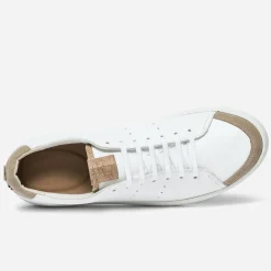 Tennis 1927 blanche homme en cuir éco-conçu (40 à 42)