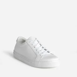 Tennis blanche cuir