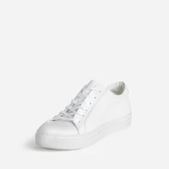 Tennis blanche cuir