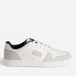 Tennis blanche, gris clair et marine