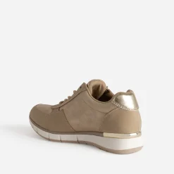 Tennis camel et dorée bi-matière