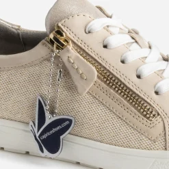 Tennis CAPRICE dorée bi matière