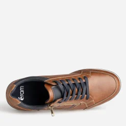 Tennis cognac et marine