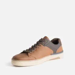 Tennis cognac et marron