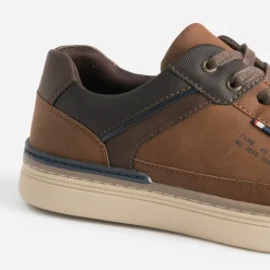 Tennis cognac et marron