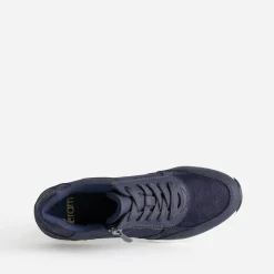 Tennis compensée bleu marine