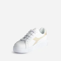 Tennis DIADORA blanche et beige