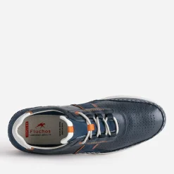 Tennis FLUCHOS marine en cuir