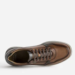 Tennis FRANCE ARNO cognac cuir