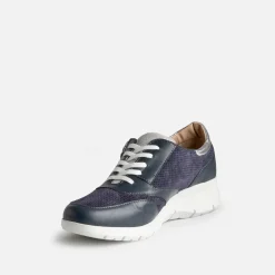 Tennis FRANCE ARNO marine cuir