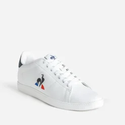 Tennis LE COQ SPORTIF blanche cuir logo tricolore