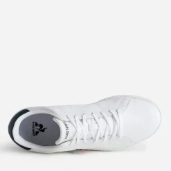Tennis LE COQ SPORTIF blanche logo tricolore brodé