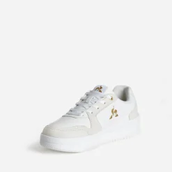Tennis LE COQ SPORTIF écrue et crème en cuir