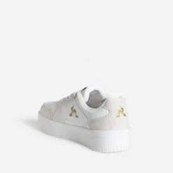 Tennis LE COQ SPORTIF écrue et crème en cuir