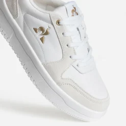 Tennis LE COQ SPORTIF écrue et crème en cuir